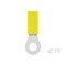 Te Connectivity Ring Terminal, #10 Stud Size, 10 AWG, 600 V, Vinyl Insulated, Yellow 8-34854-1 - alternate 5